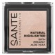 Sante kompaktais atstarojošais pūderis (highlighter) Glowy Rose 02, 7g